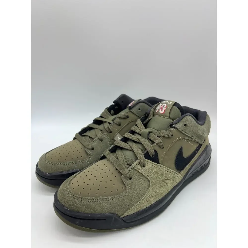 Jordan Stadium 90 Medium Olive Sneakers HF5258-201 Men's Size 8 New